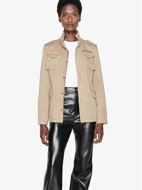 Anine Bing Light Sage Utility Jacket